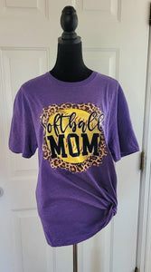 Softball  mom graphic t-shirt