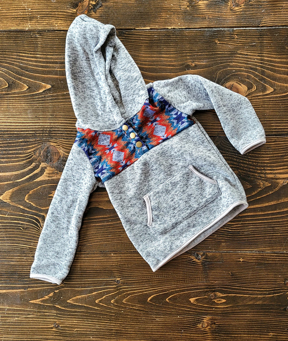 Kids Southwest print sweater