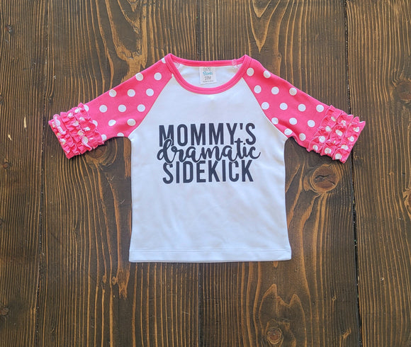 Mommy's Dramatic Sidekick Graphic T-shirt