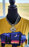 Navajo Pearl Cross Necklace