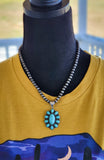 Turquoise Bristol Bay Pearl Necklace