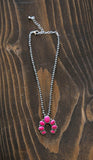 Little Cowgirl Pink Navajo Pearl Necklace