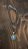 Turquoise Bristol Bay Pearl Necklace