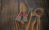 Sedona Cactus Leather Earrings