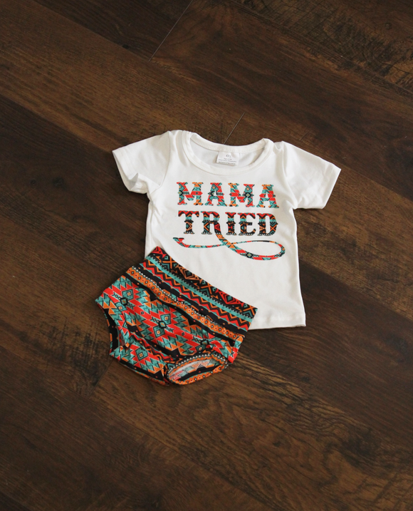 MAMA TRIED Infant Bummies Outfit